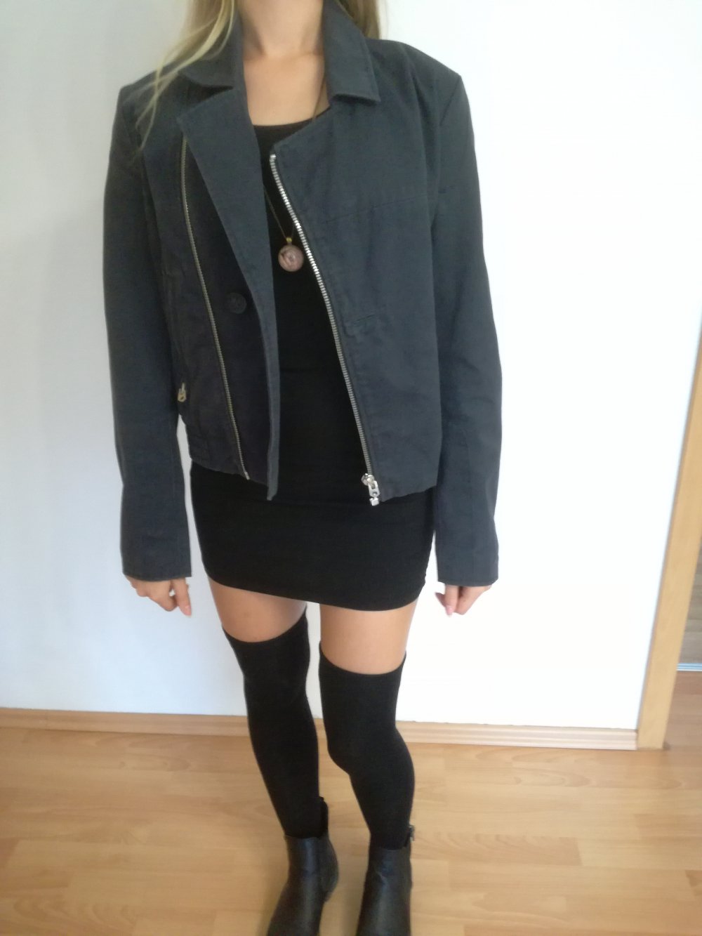 Dunkel graue / blaue Jacke von G Star G-Star RAW Correct Line