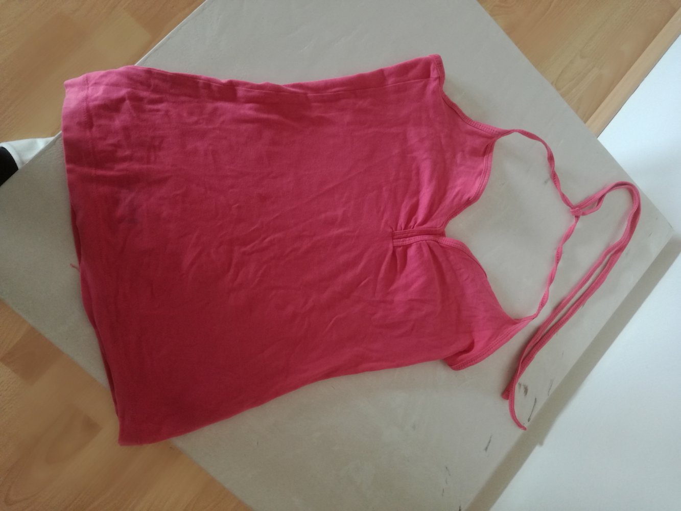 Korallfarbenes Sommer Top von H&M