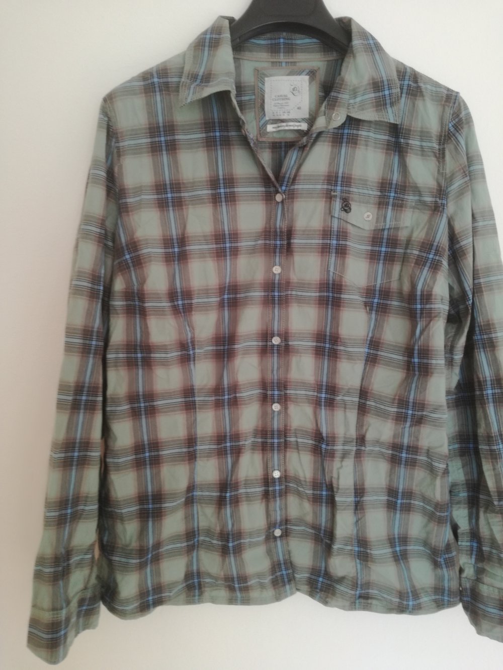 Hübsche karierte Bluse