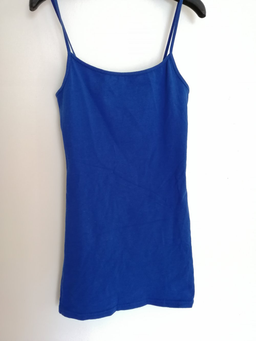 Königs blaues Kleid Spagetthie Träger