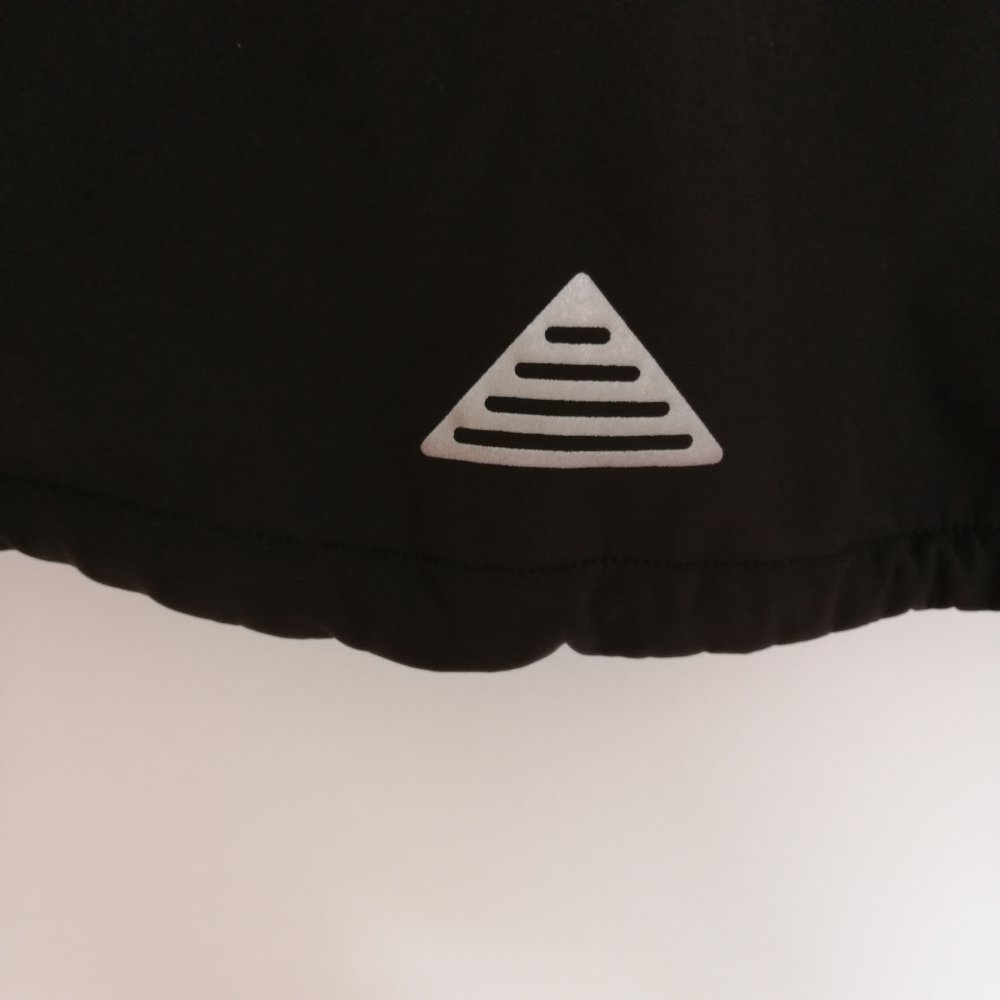 Softshell Jacke mit Innenfutter orange Reißverschluss Taschen Kapuze