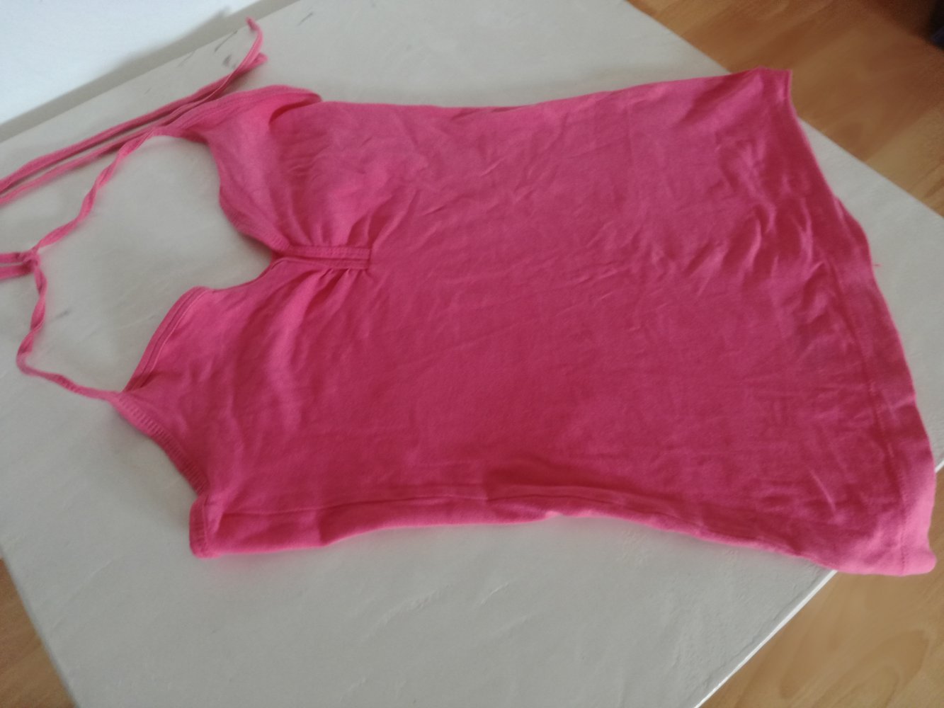 Korallfarbenes Sommer Top von H&M