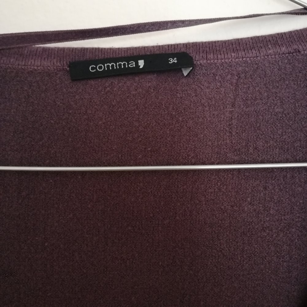 Lila Violetter Pullover von Comma