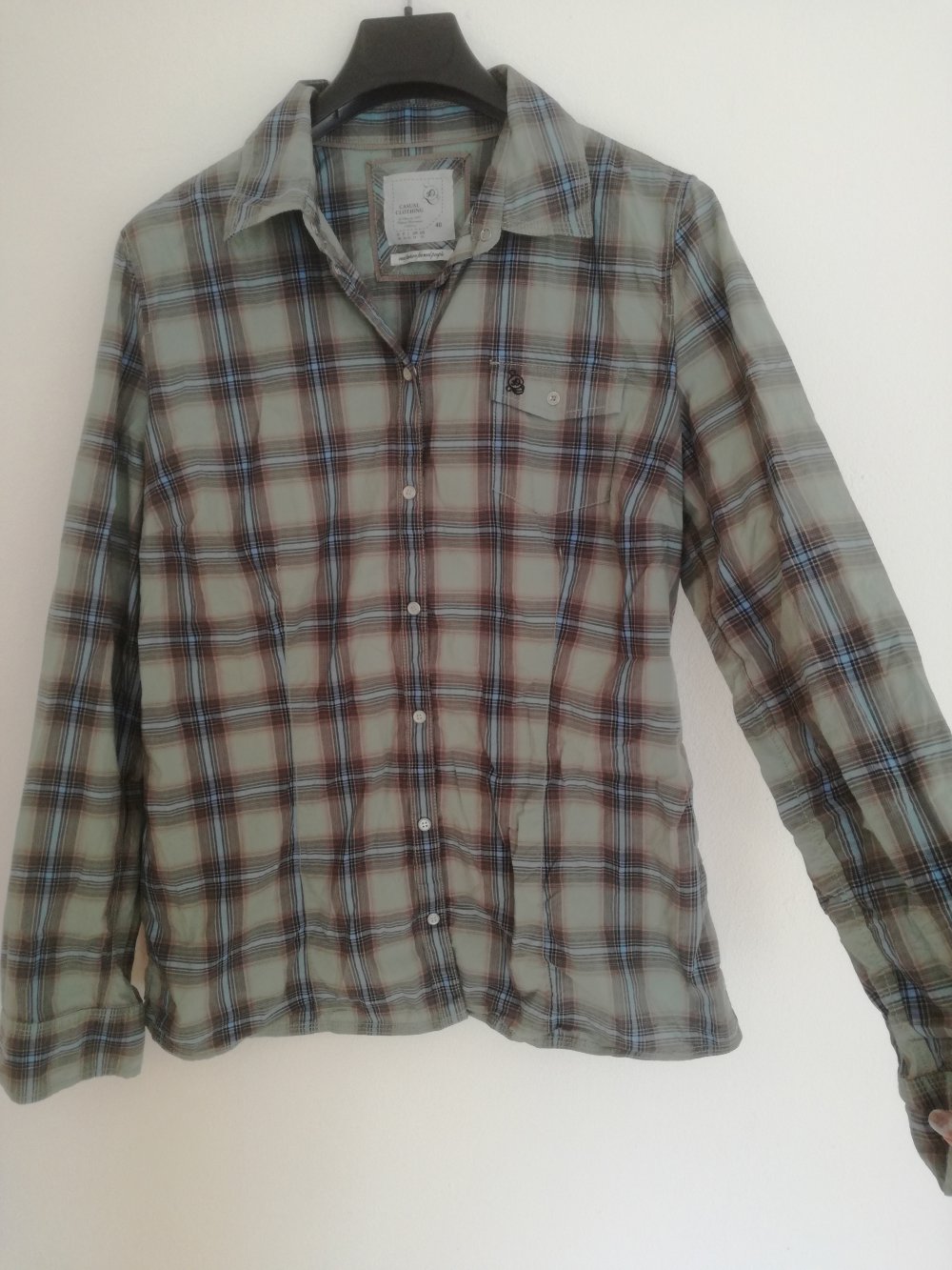 Hübsche karierte Bluse