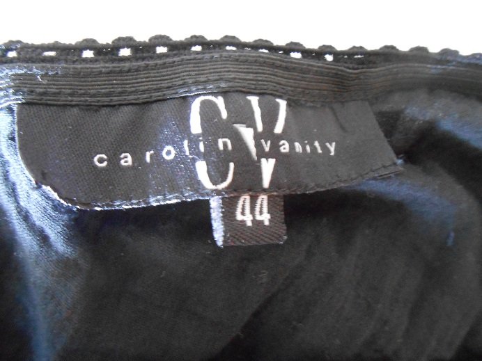Damen Zipfelrock Carolin Vanity Gr. 44 schwarz
