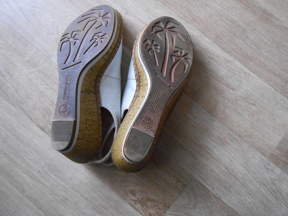 Damen-Sandalette Jenny weiß/Creme Gr. 6,5 / 40