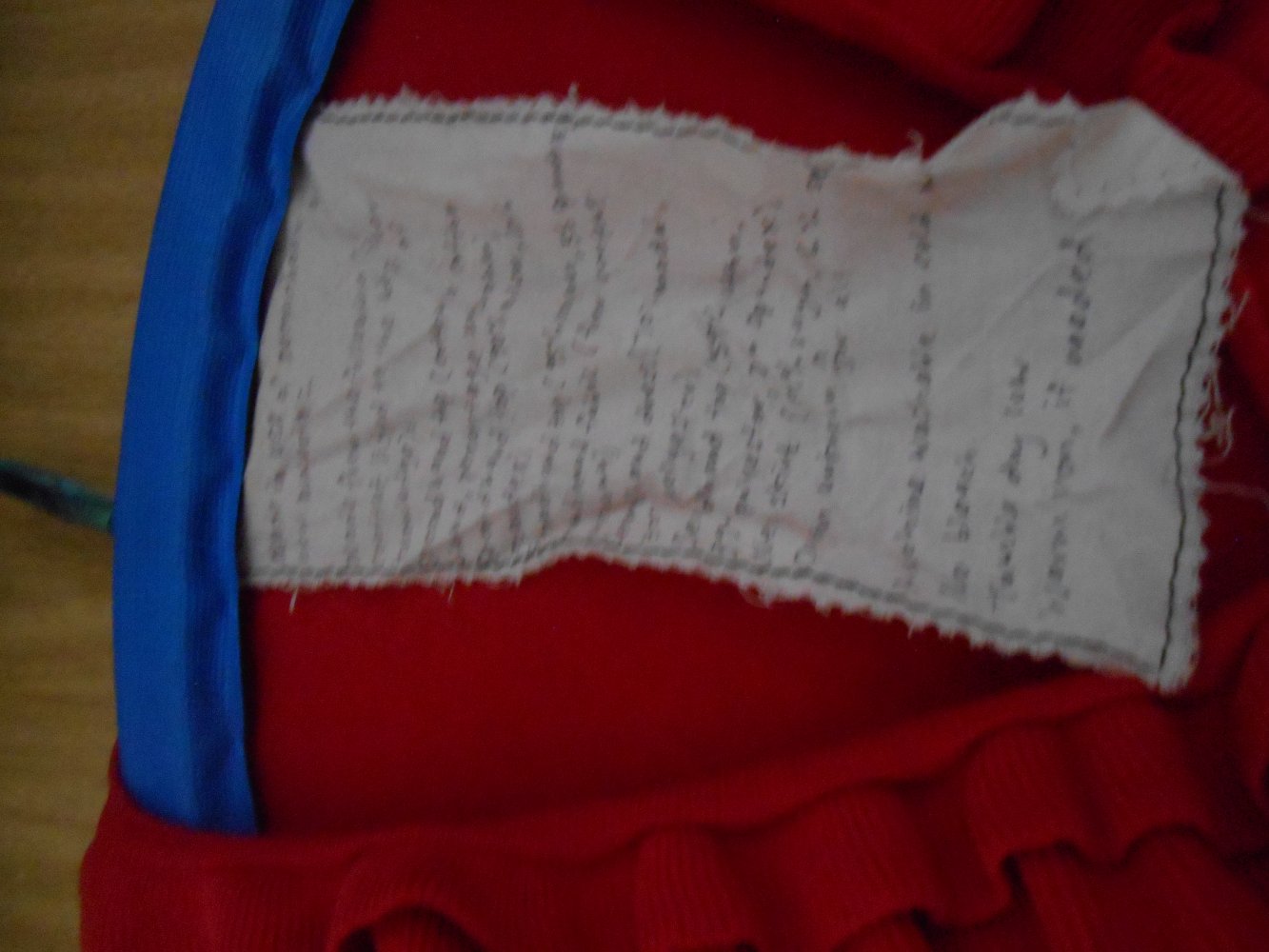 Kleid Upcycling unikat handmade Etsy Gr. 48/50 rot