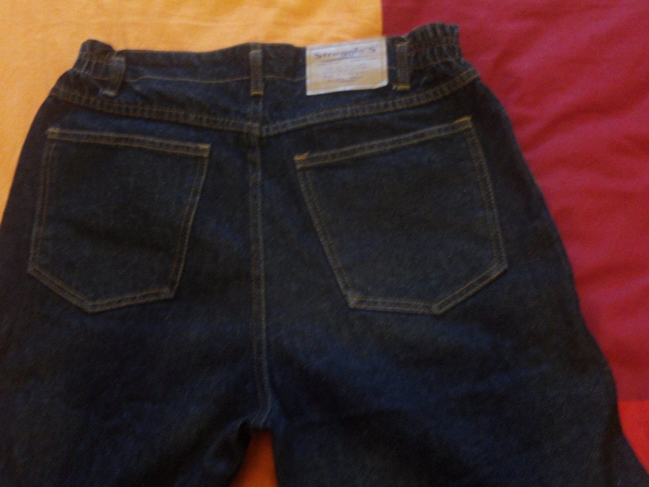 Struggles Damen-Jeans schwarz denim Gr. 40 von 3 Suisses, gerades Bein
