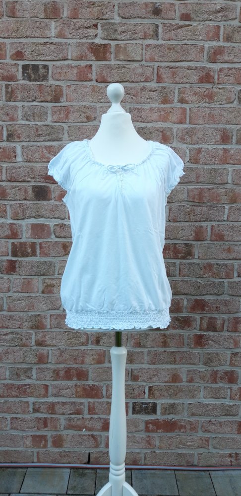 Weißes T-Shirt / Bluse 