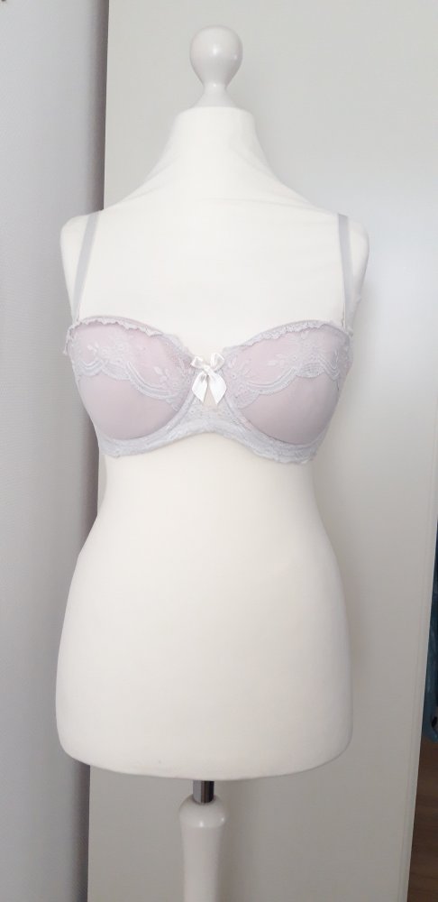 Spitzen-Bügel-BH mit abnehmbaren Trägern in 80 C