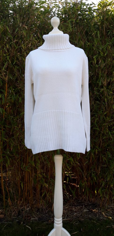 Strickpullover in creme / off-white 