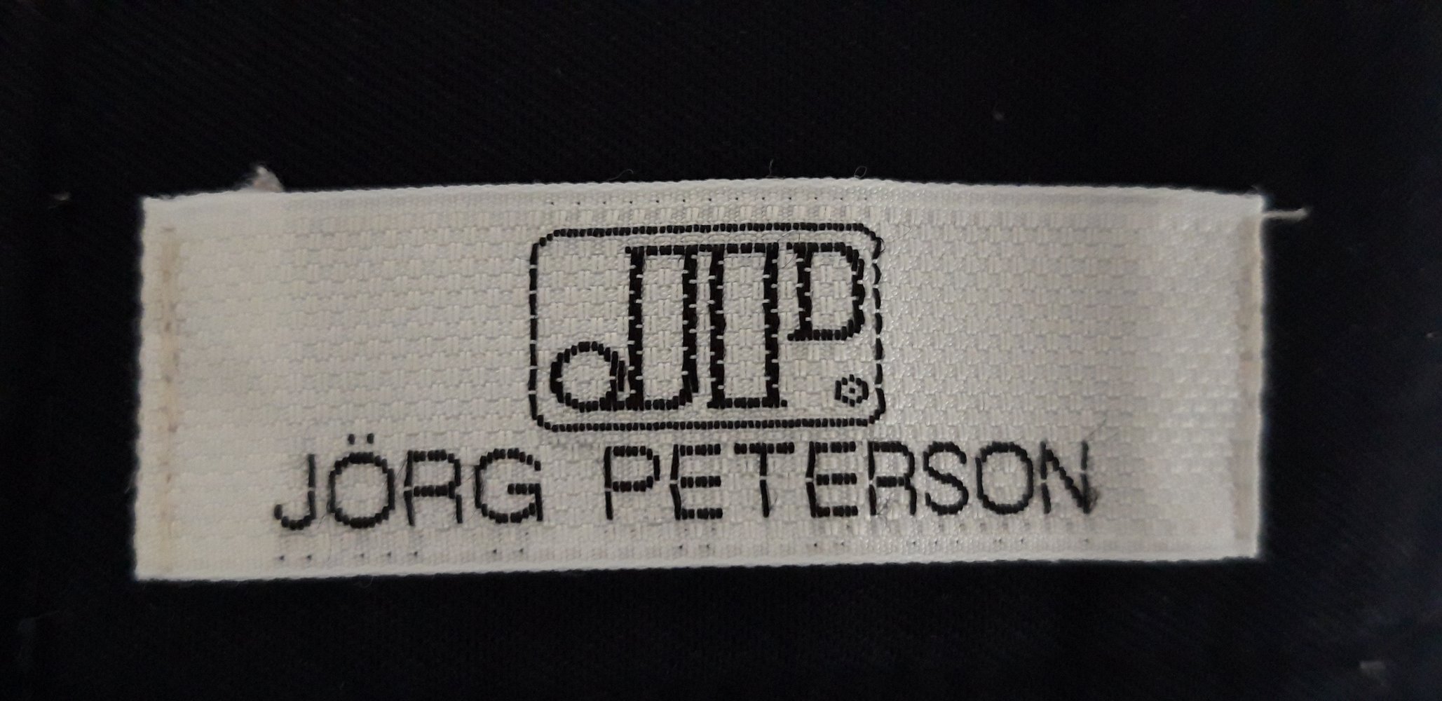 dunkelblaue Vintage Karottenhose