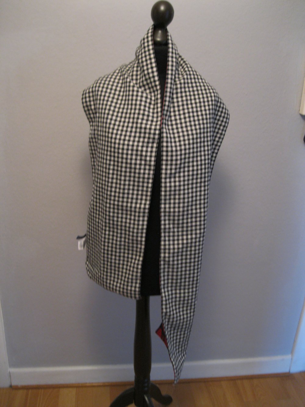 karierter Schal / Wendeschal