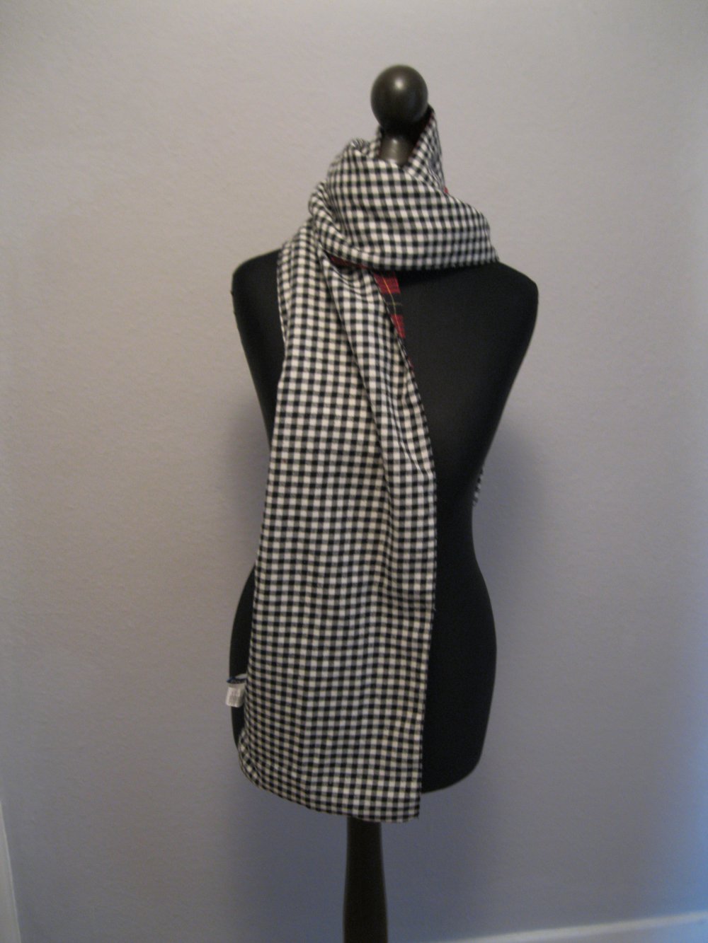 karierter Schal / Wendeschal