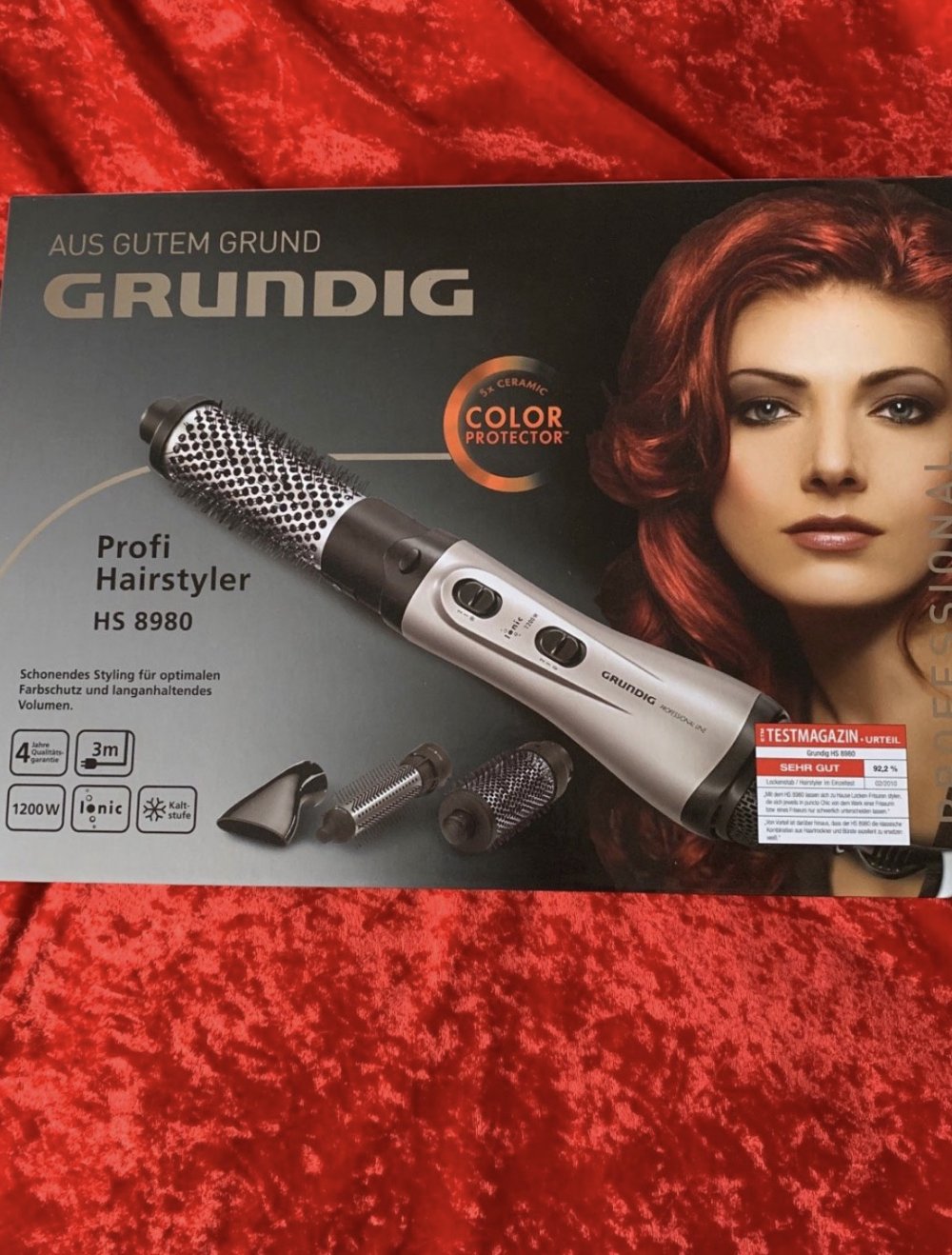 Grundig HS 8980 Profi-lonen-Hairstyler NEU OVP