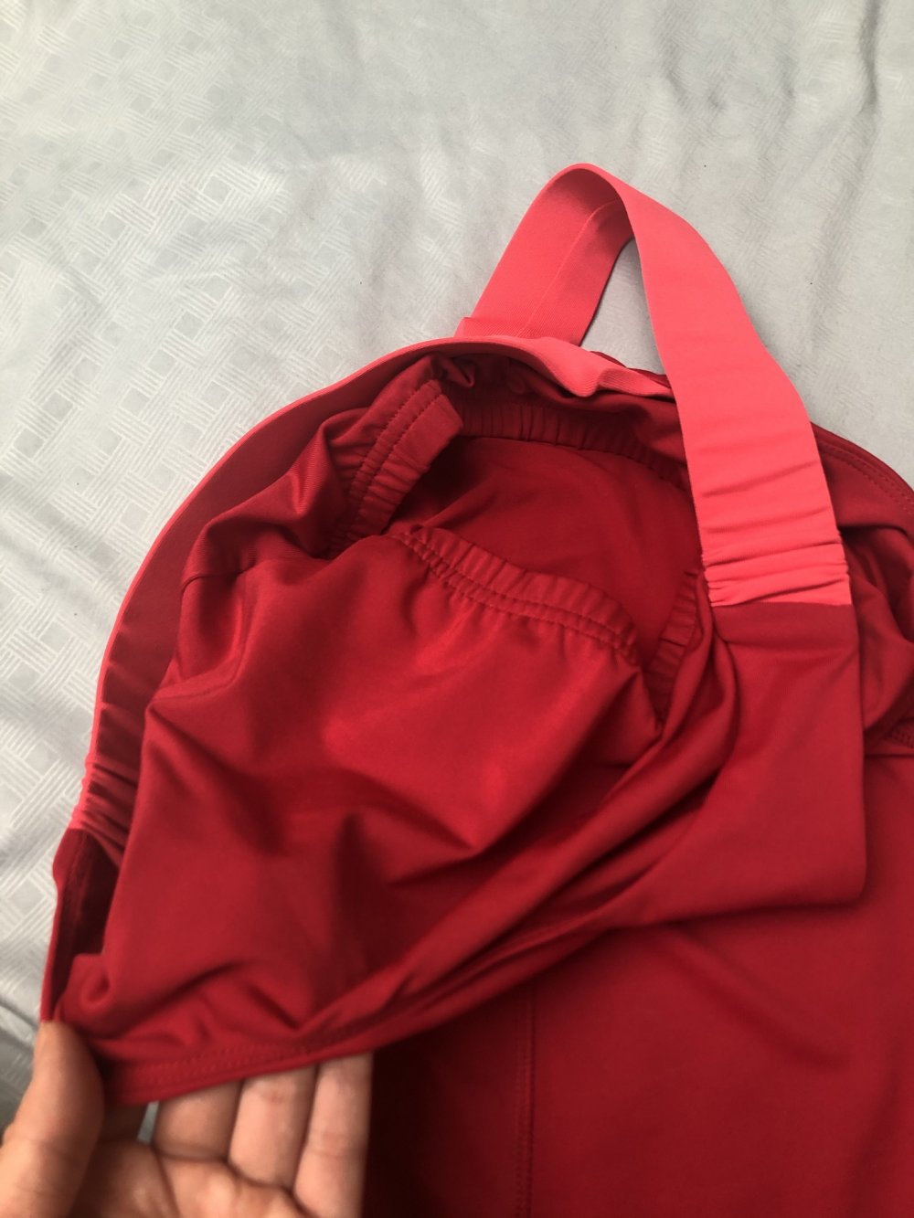 Sportoberteil / Sporttop in Rot/Pink 34/36