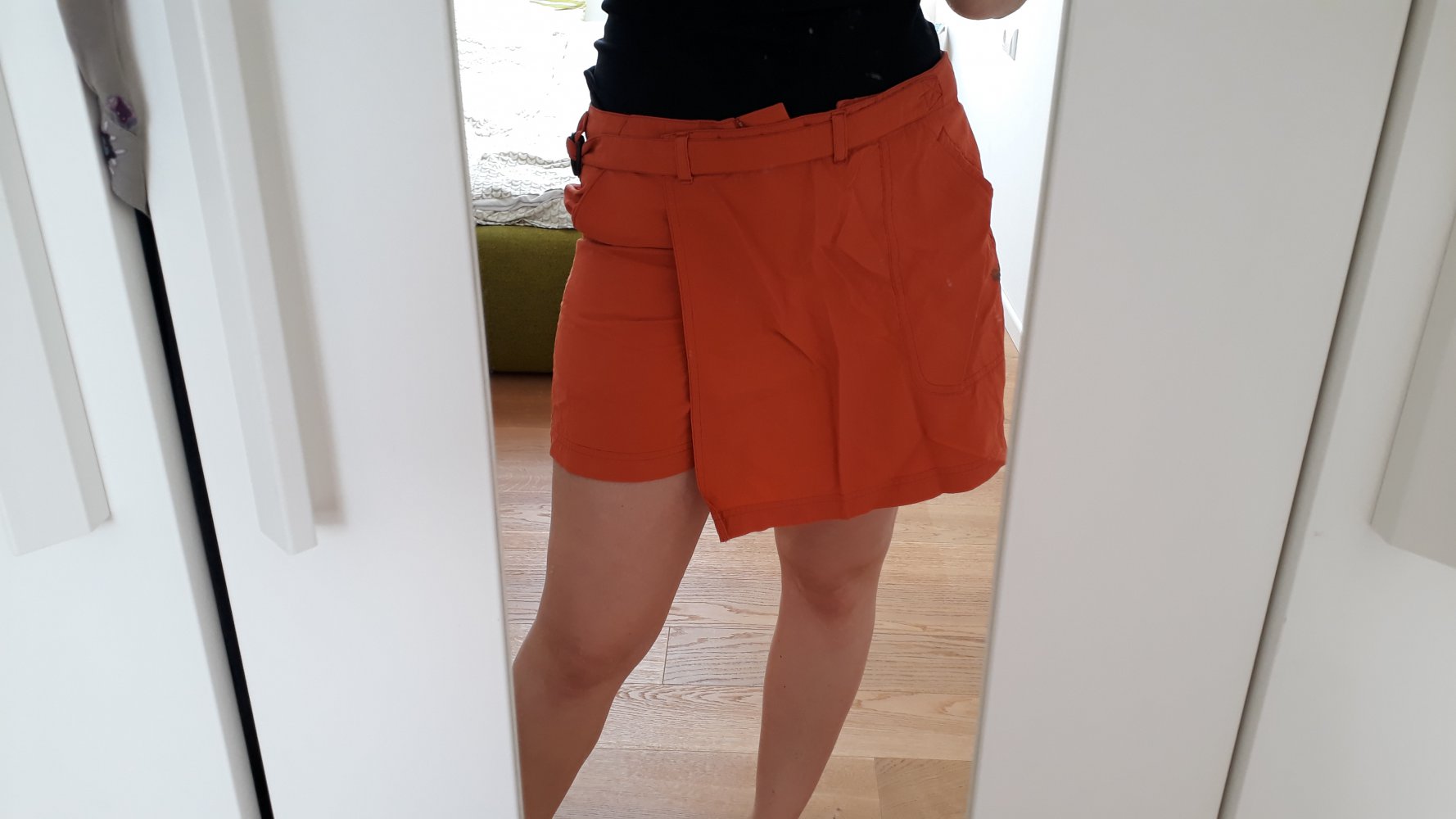 orangener Hosenrock von Jack Wolfskin