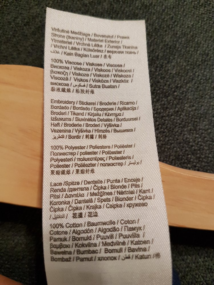 Strick Schal Dunkel Blau Tchibo