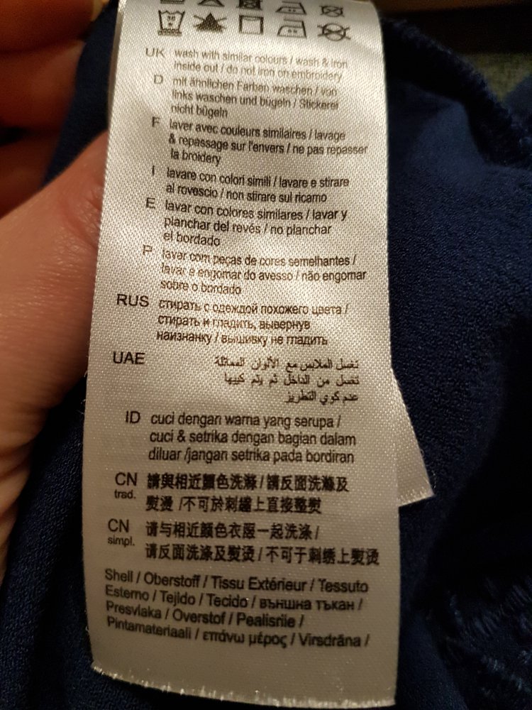 Strick Schal Dunkel Blau Tchibo