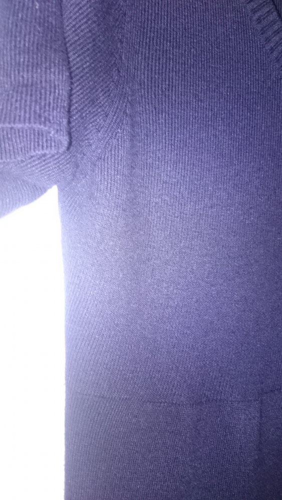 Langes Strickkleid Kurzarm von S.Oliver Größe 38