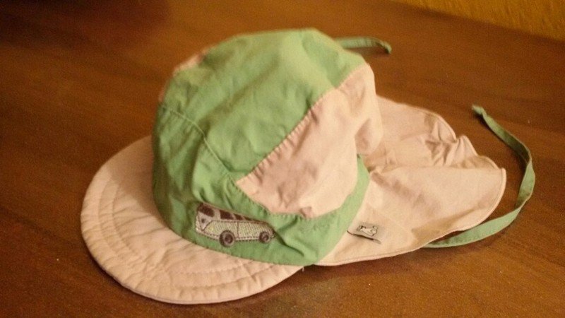 leichte Safari-Sommer-Mütze mit Nackenschutz Gr. 47