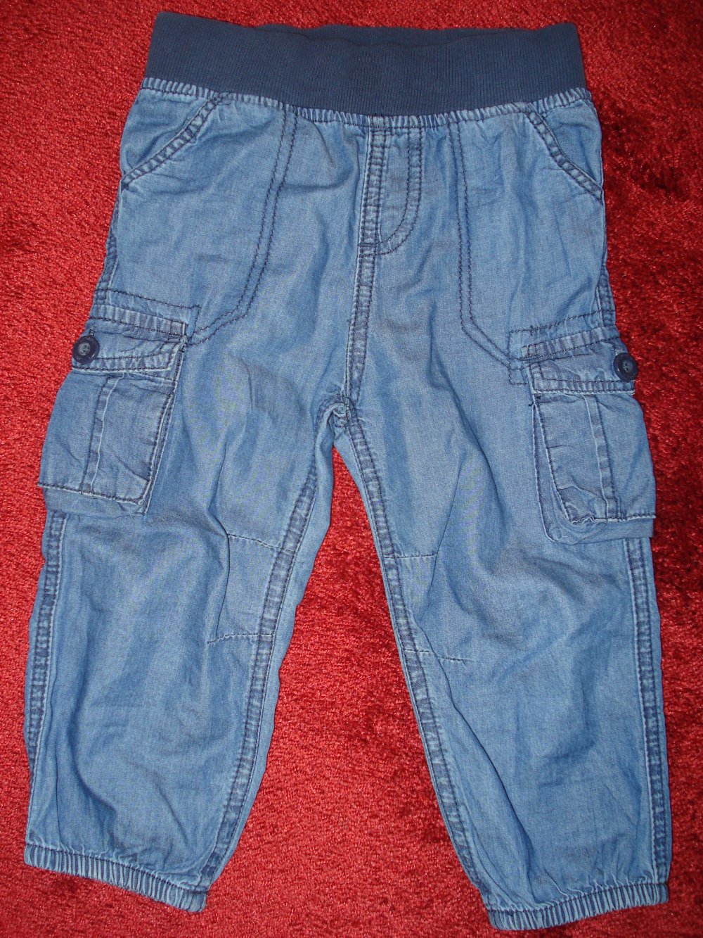 dünne Sommer-Hose in Jeans-Optik