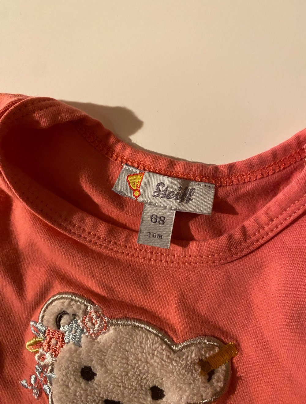 Steiff Kleid rosa 68 3-6 Monate