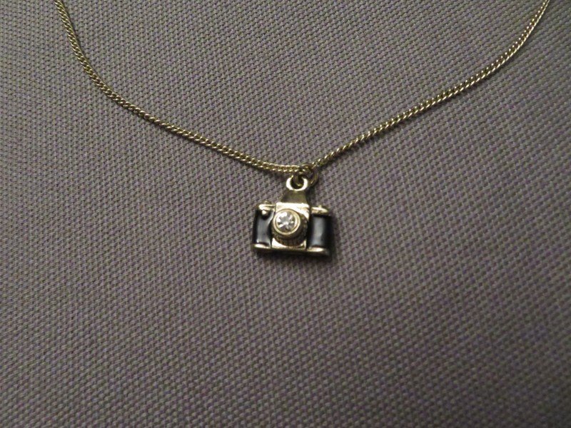 SIX Fotoapparat Kette gold 53 cm