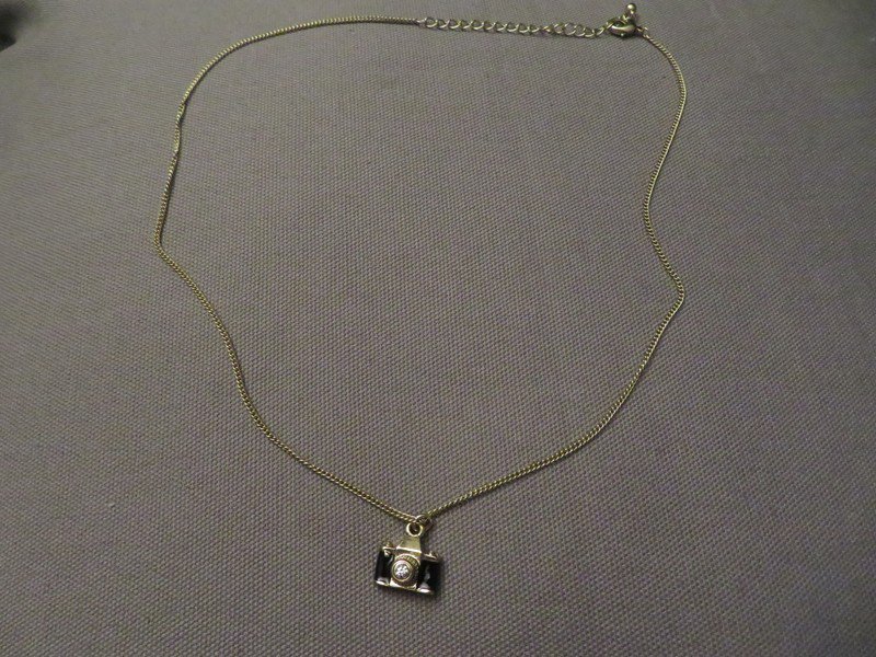 SIX Fotoapparat Kette gold 53 cm