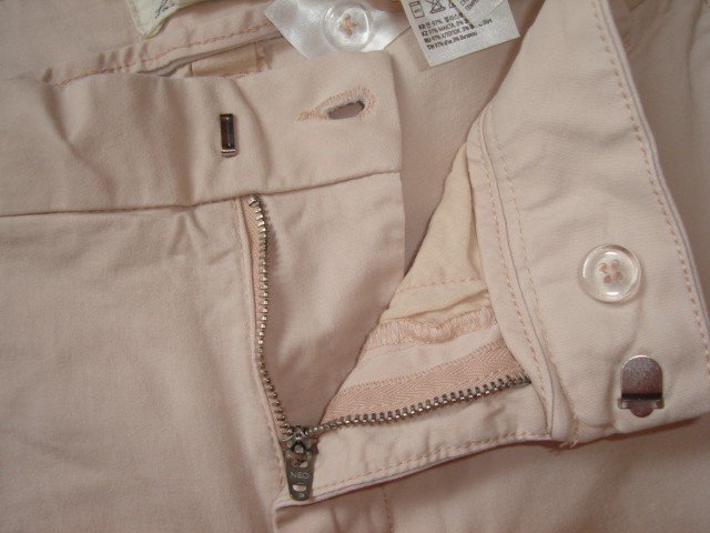 H&M L.O.G.G. Chino Hose Größe 44 rose 