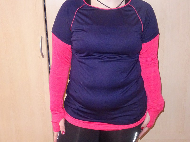 Tchibo Sport-Shirt lila / pink Größe M neuwertig