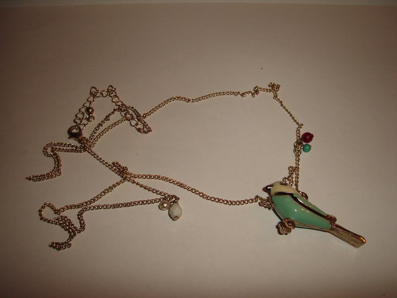 Vogel Kette sehr schön 82,0 cm lang