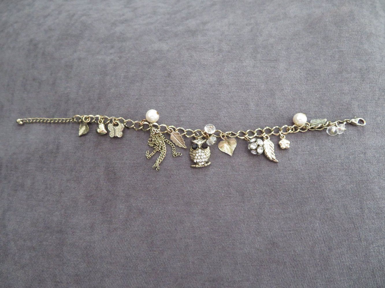 Bettlerarmband - silber