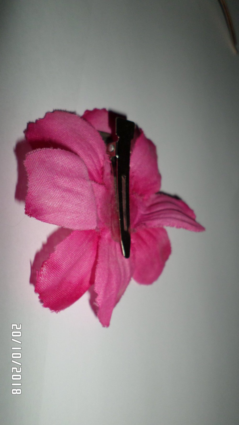 Haarspange - Scrull pink handmade rar