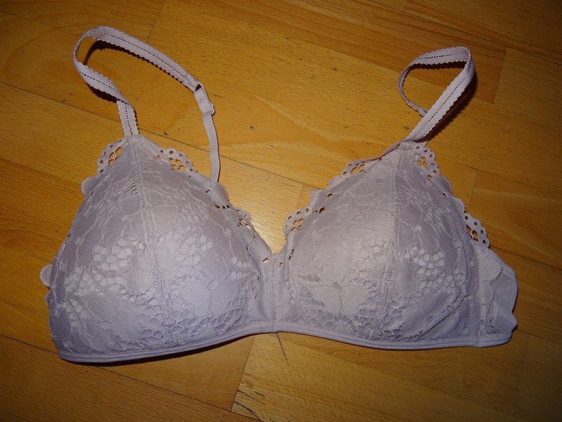 H & M nude altrosa farbender BH Größe 80B neuwertig