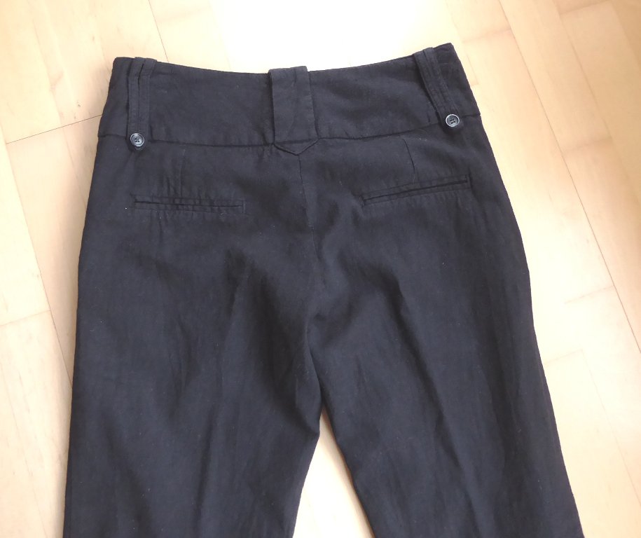 Schicke schwarze Hose