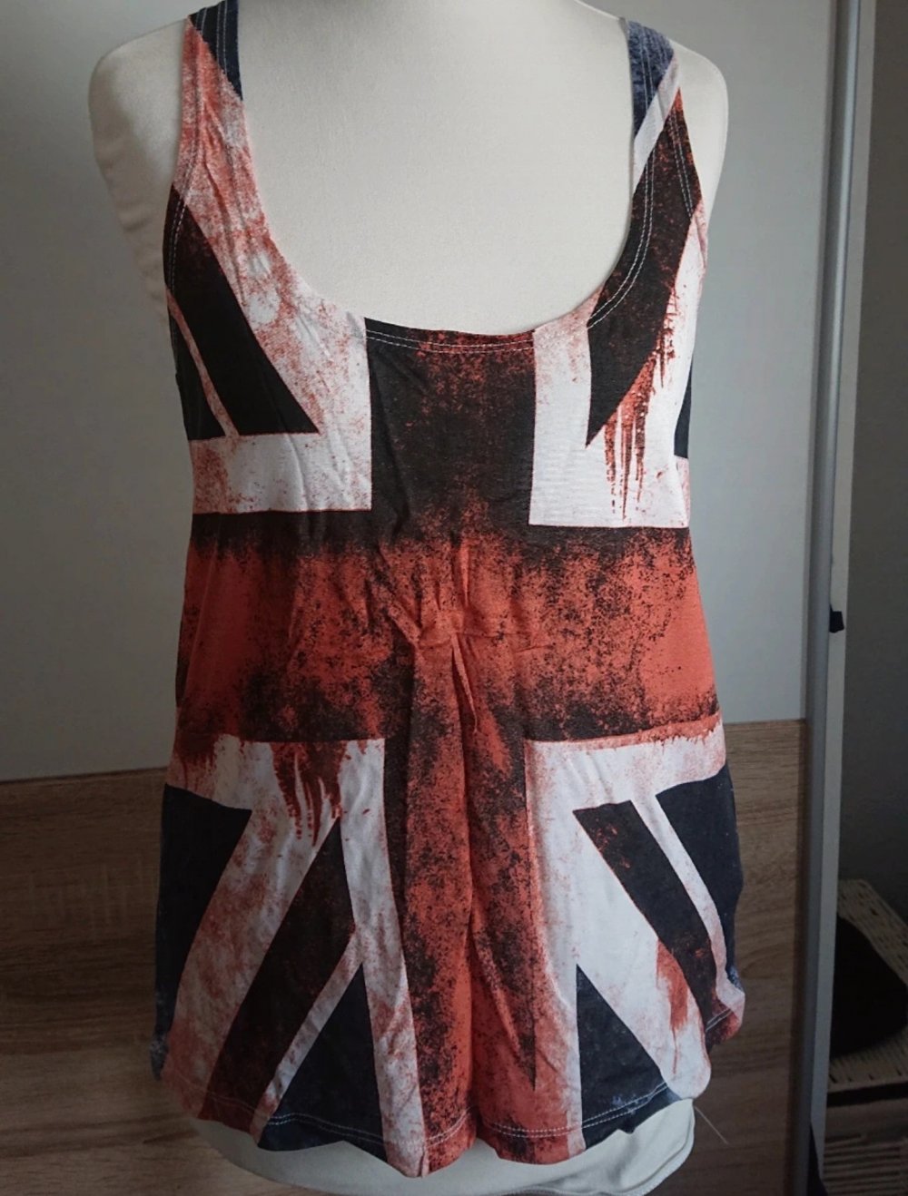 Top mit Aufdruck Großbritannien