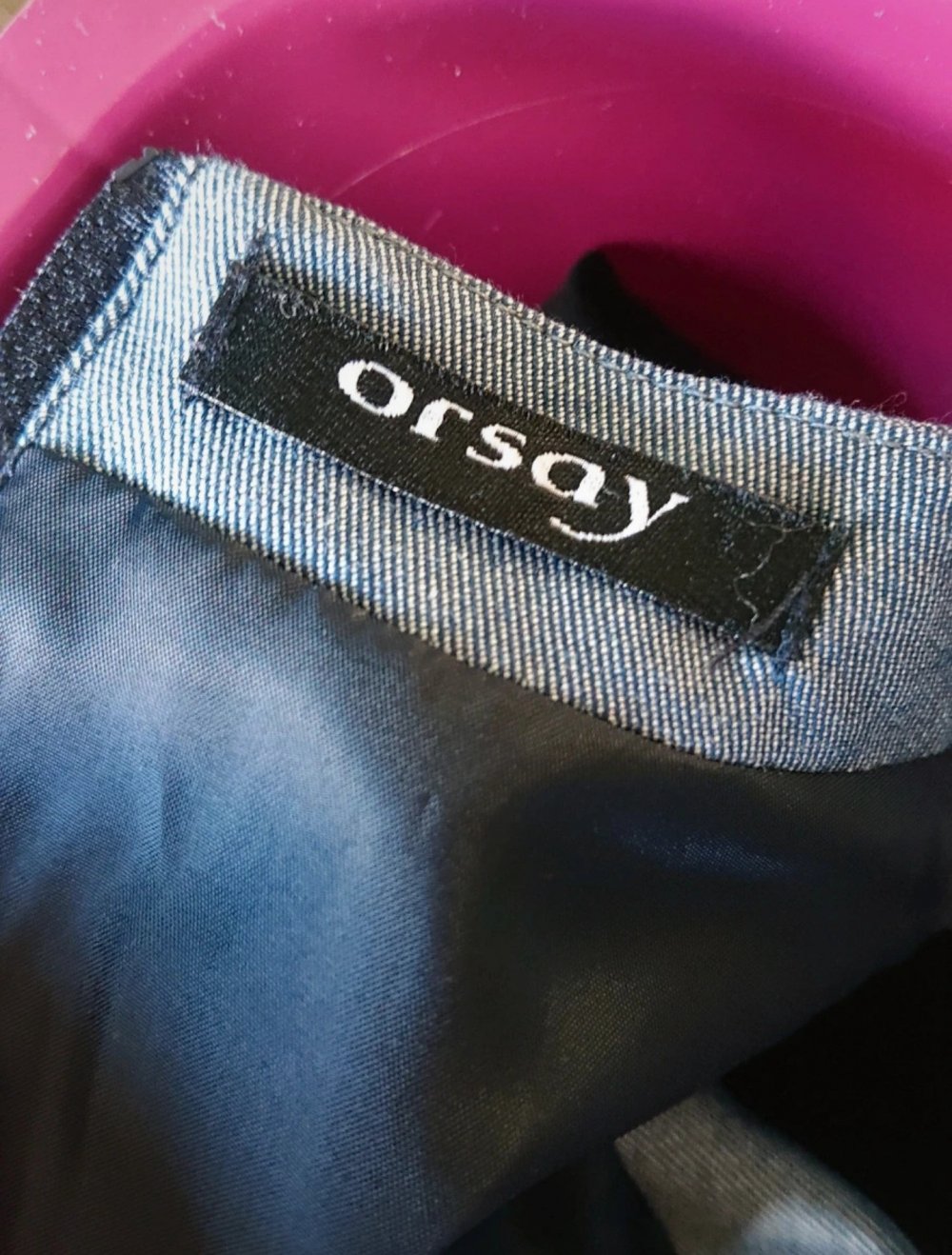 Hellblaues Jeansfarbenes Business Kleid mit Gürtel