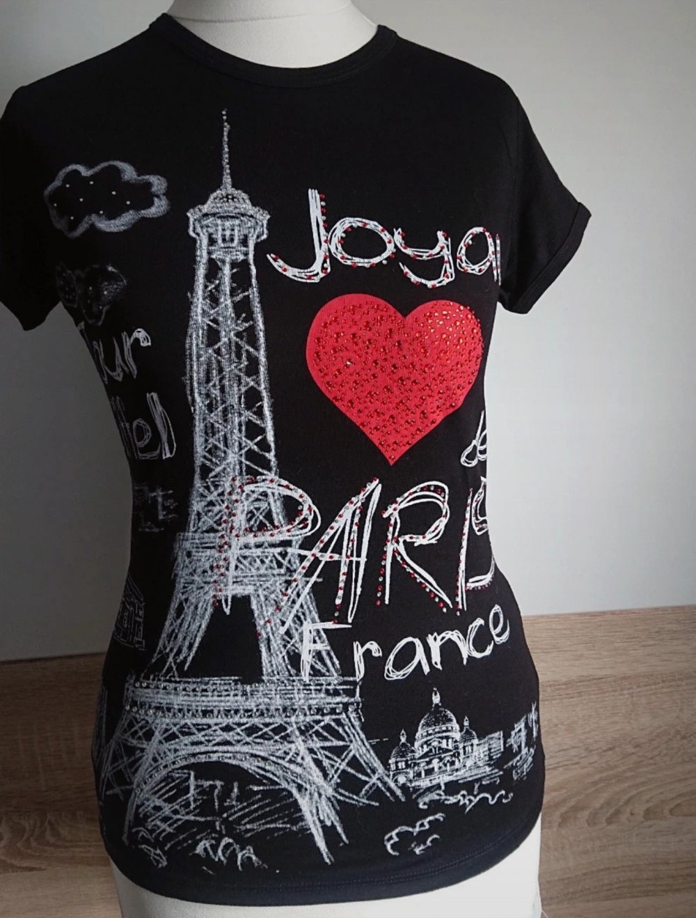 Bedrucktes T-Shirt Paris