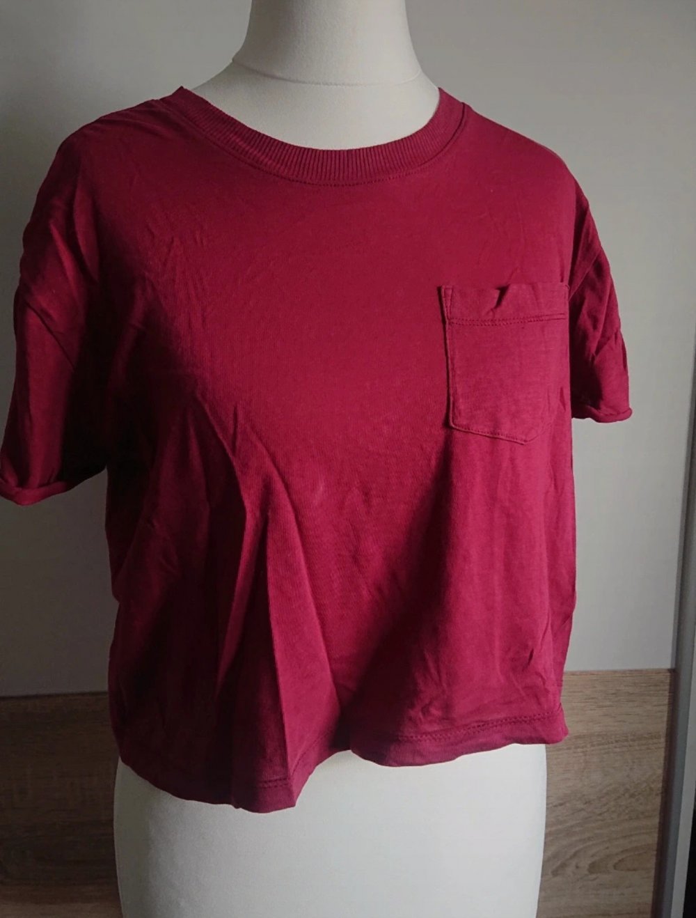 Crop Top T-Shirt rot
