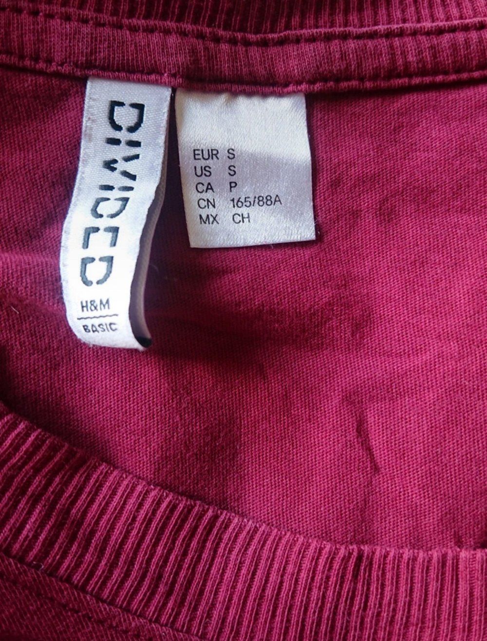 Crop Top T-Shirt rot