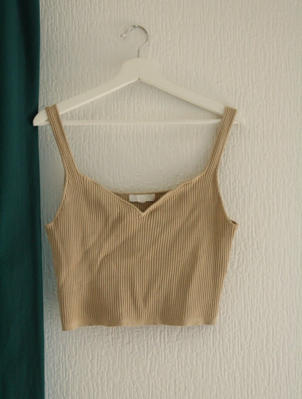 Crop Top Herzausschnitt Gr XL