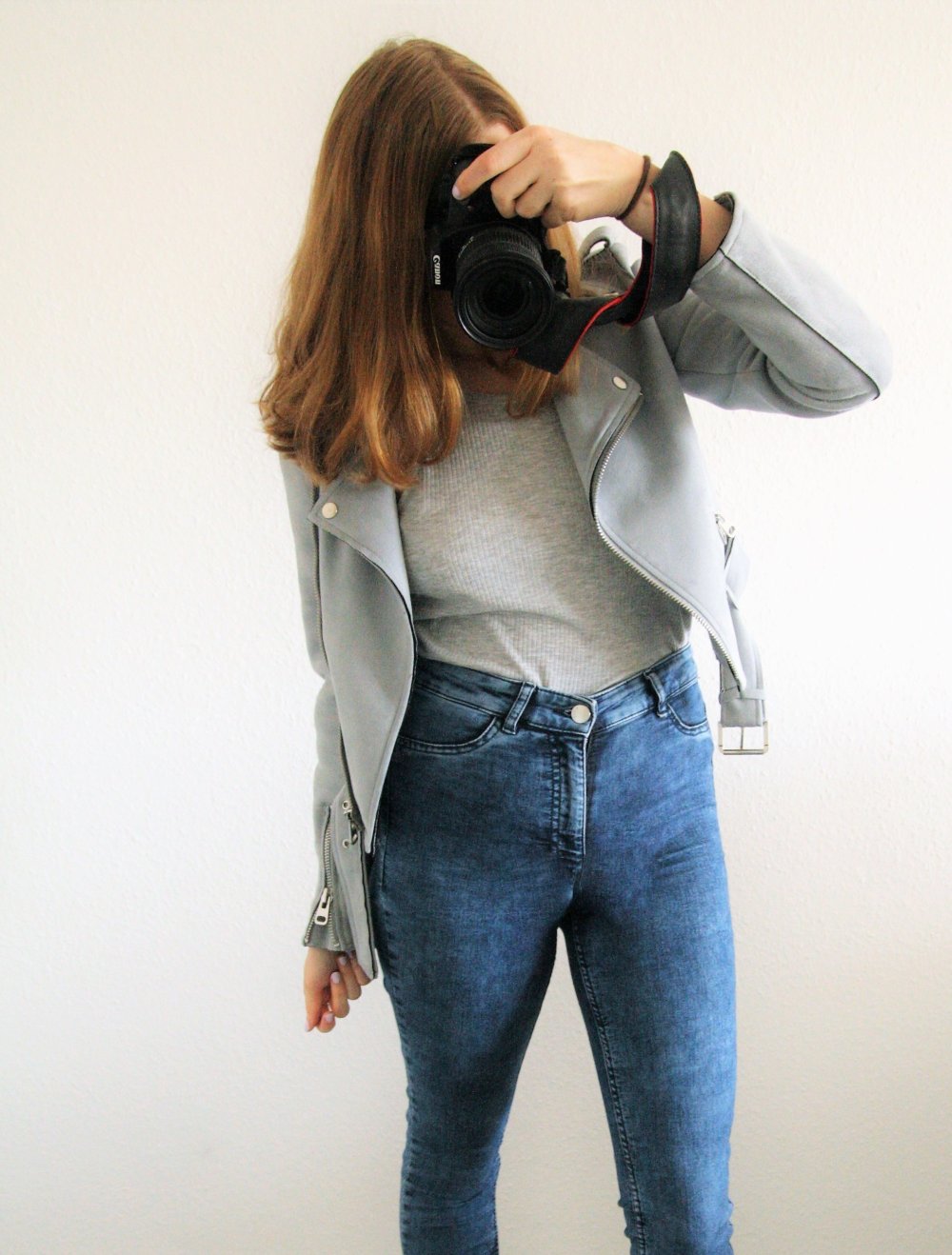 Zara Velour Bikerjacke