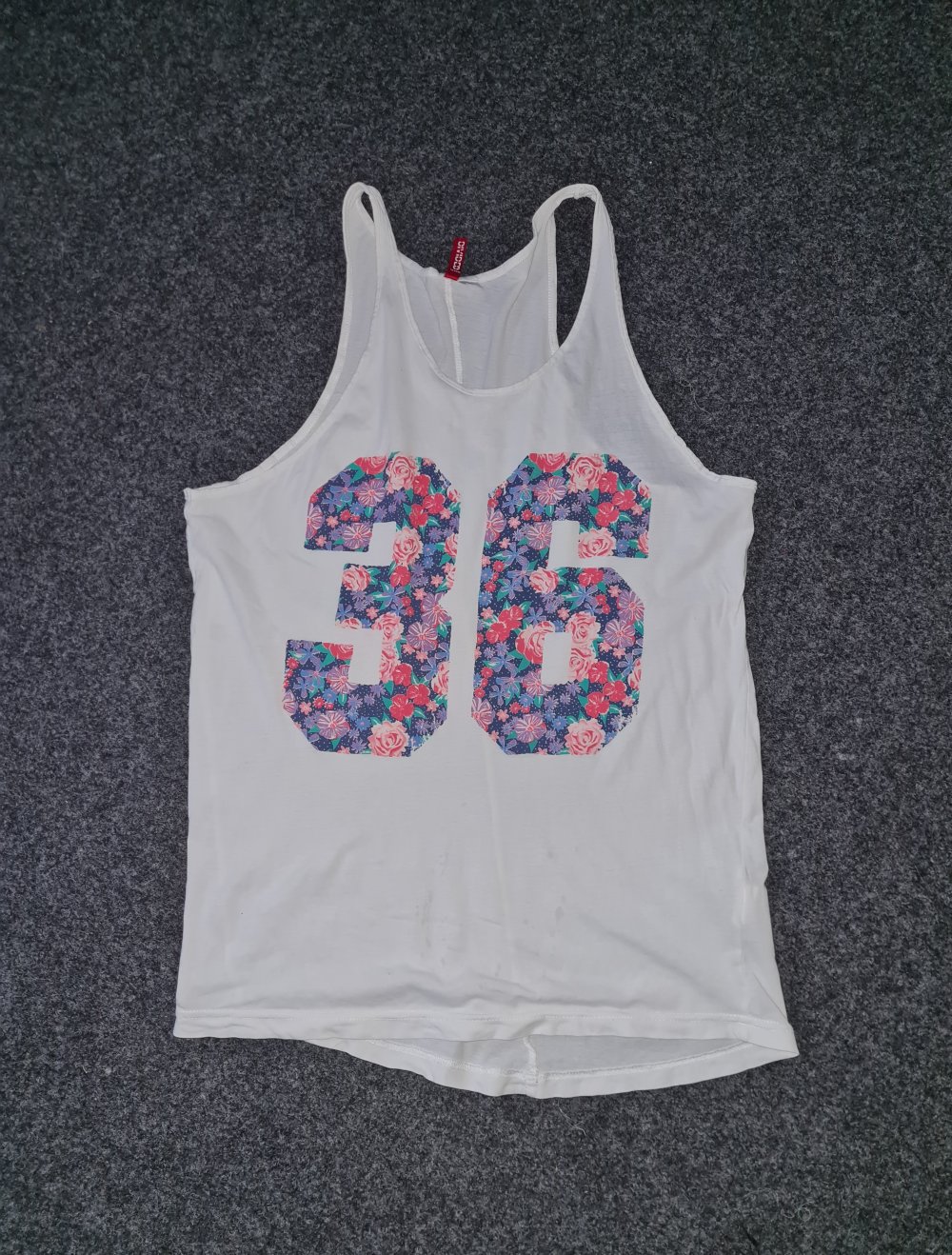 Tanktop mit Print Blumen