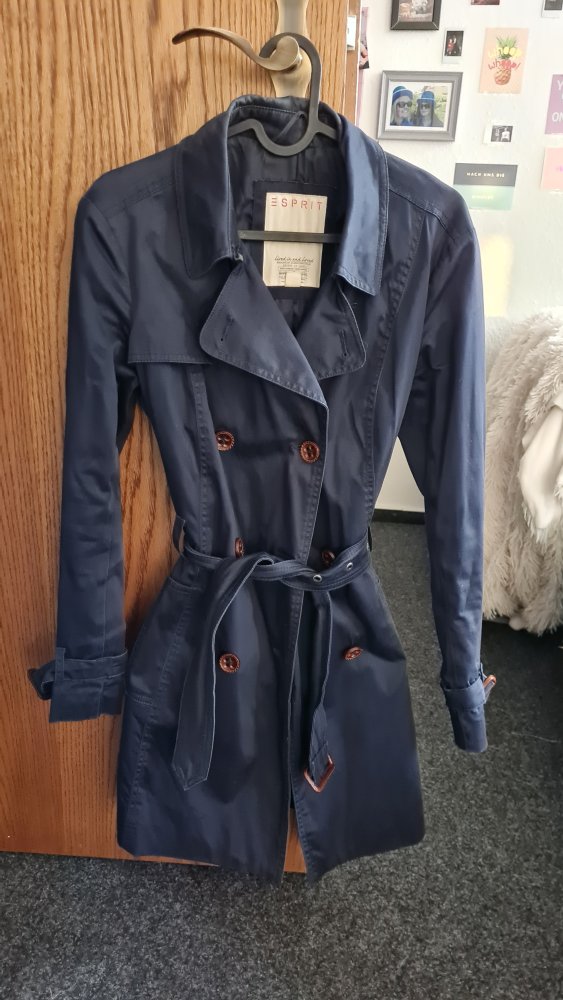 Esprit Trenchcoat dunkelblau 