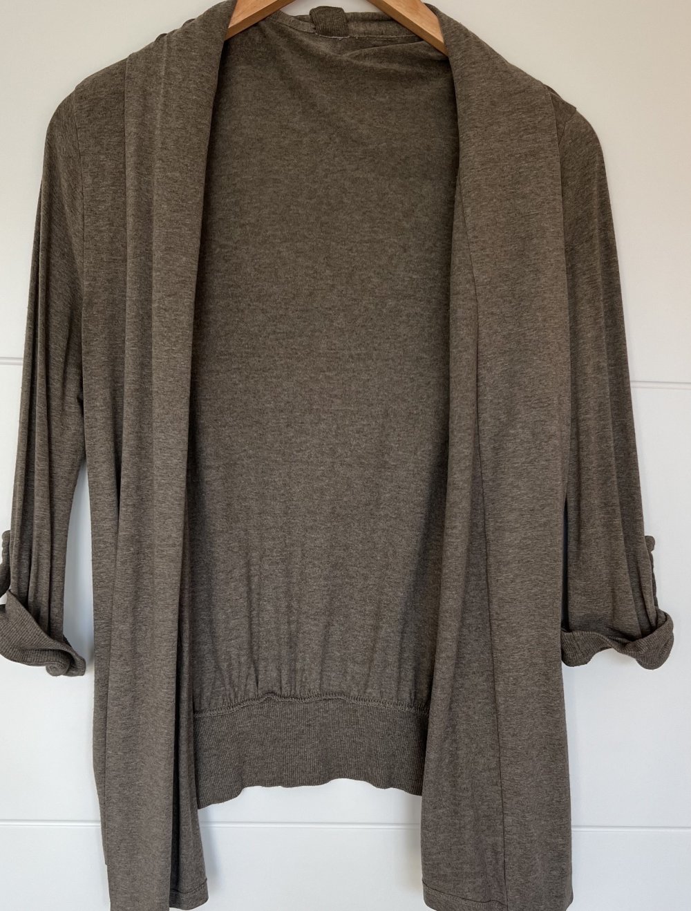 Cardigan kaki Gr. 34