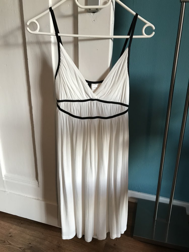 Weißes Sommerkleid von H&M, Größe 34
