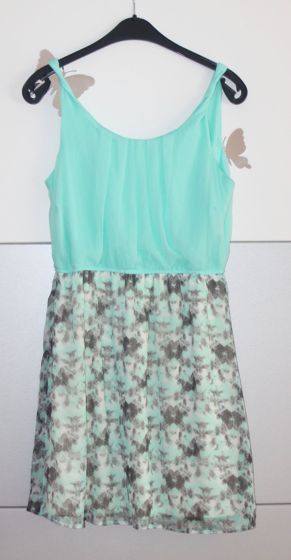 tolles, luftiges Sommerkleid / Kleid türkis