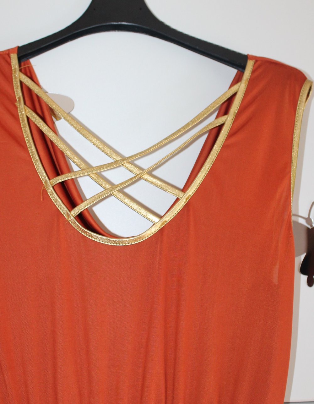 tolles Kleid in rost orange