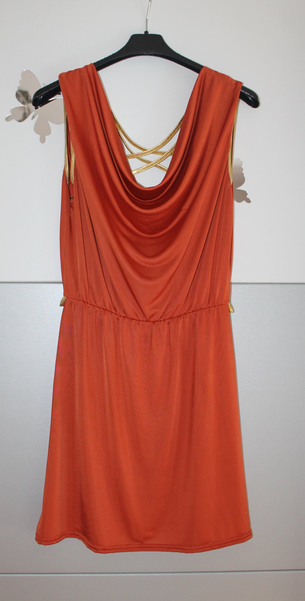 tolles Kleid in rost orange